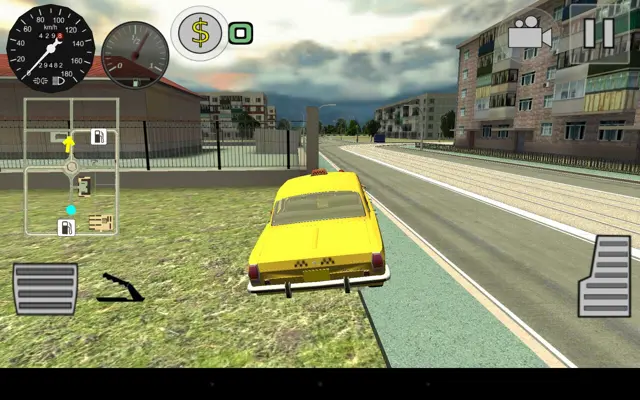 Russian Taxi Simulator 3D android App screenshot 1